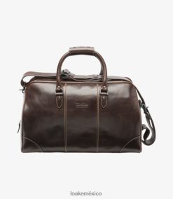 bolsa de noche burghley Loakecuero marron oscuro D0L4RX220
