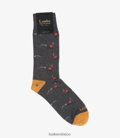 calcetines de faisán Loakeaccesorios gris D0L4RX261
