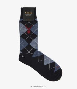 calcetines de rombos Loakeaccesorios Armada D0L4RX254