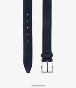 cinturón de william Loakeaccesorios ante azul marino D0L4RX216