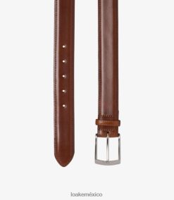 cinturón henry Loakeaccesorios caoba D0L4RX206