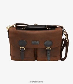 maletín blackfriars Loakecuero ante encerado marron D0L4RX229